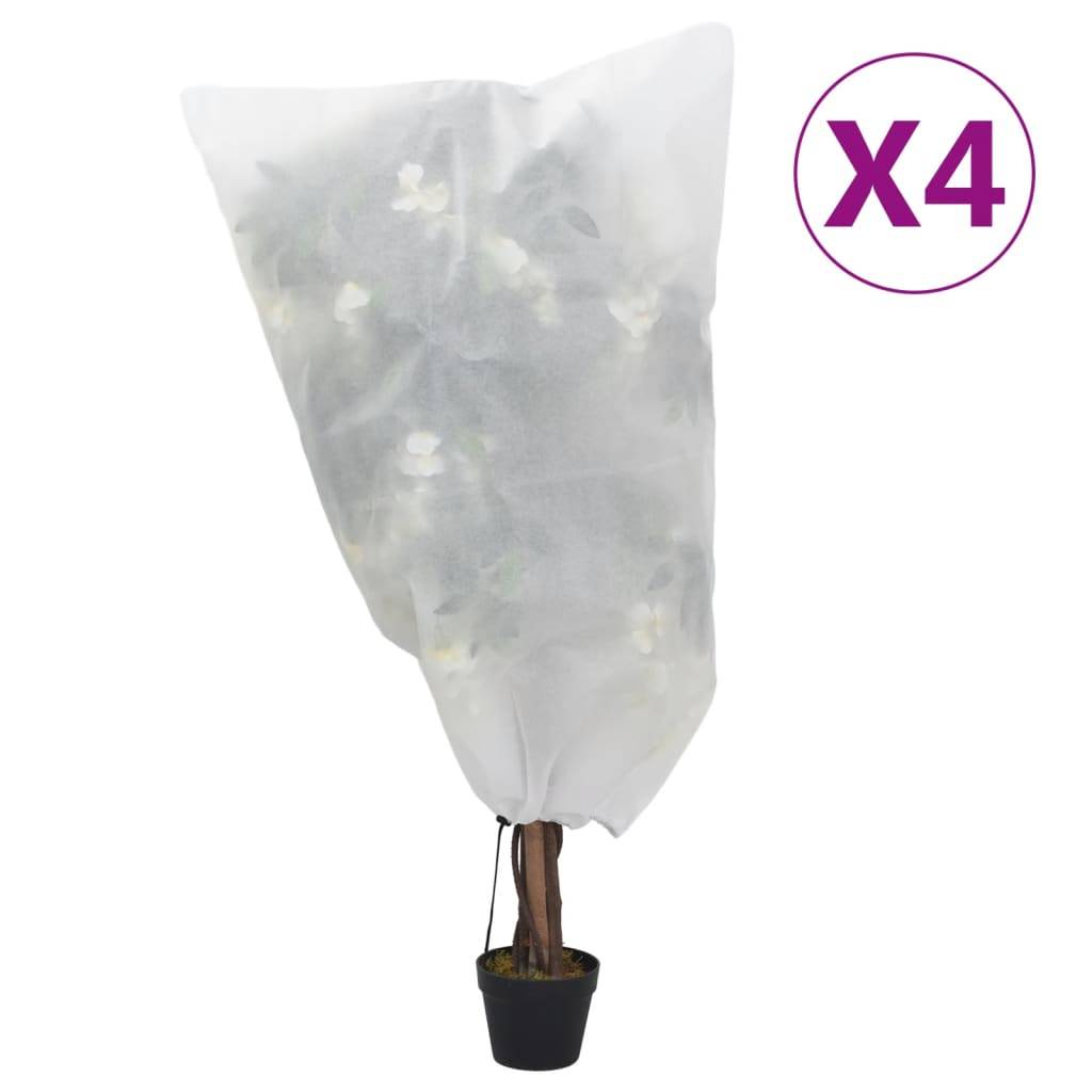 Vidaxl - Housses de protection pour plantes avec cordon de serrage 4 pcs vidaXL 364863 - Image 1