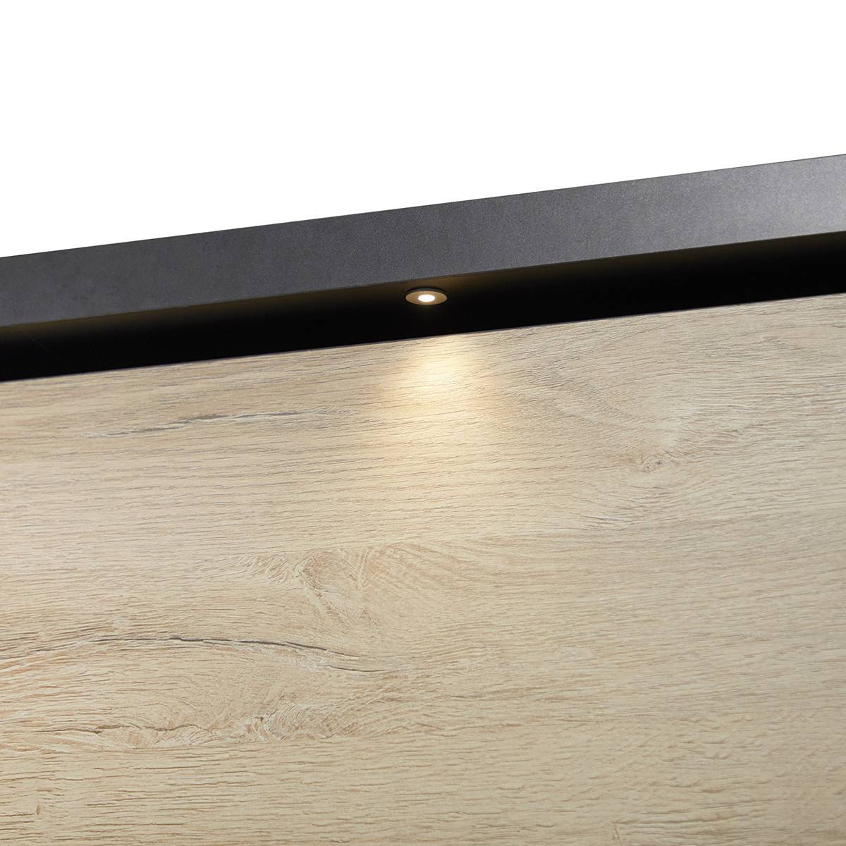 Armoire 2 Portes Coulissantes 217cm avec Leds - SIWA - Image 7