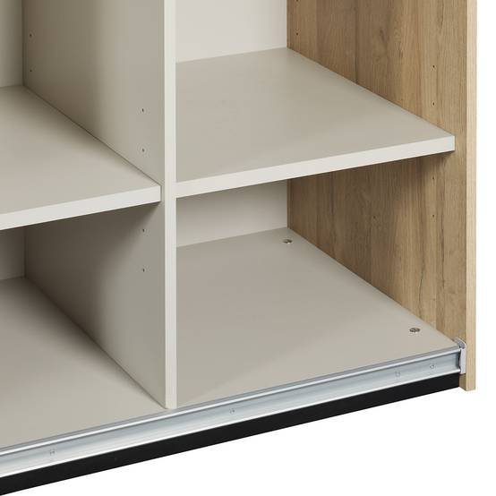 Armoire 2 Portes Coulissantes 217cm avec Leds - SIWA - Image 8