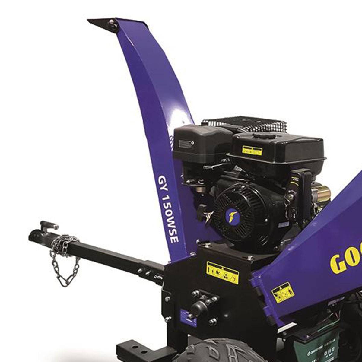 Broyeur de végétaux thermique 15CV Branches Ø5 à 12cm Max Démarrage électrique GOODYEAR - Imagen 3