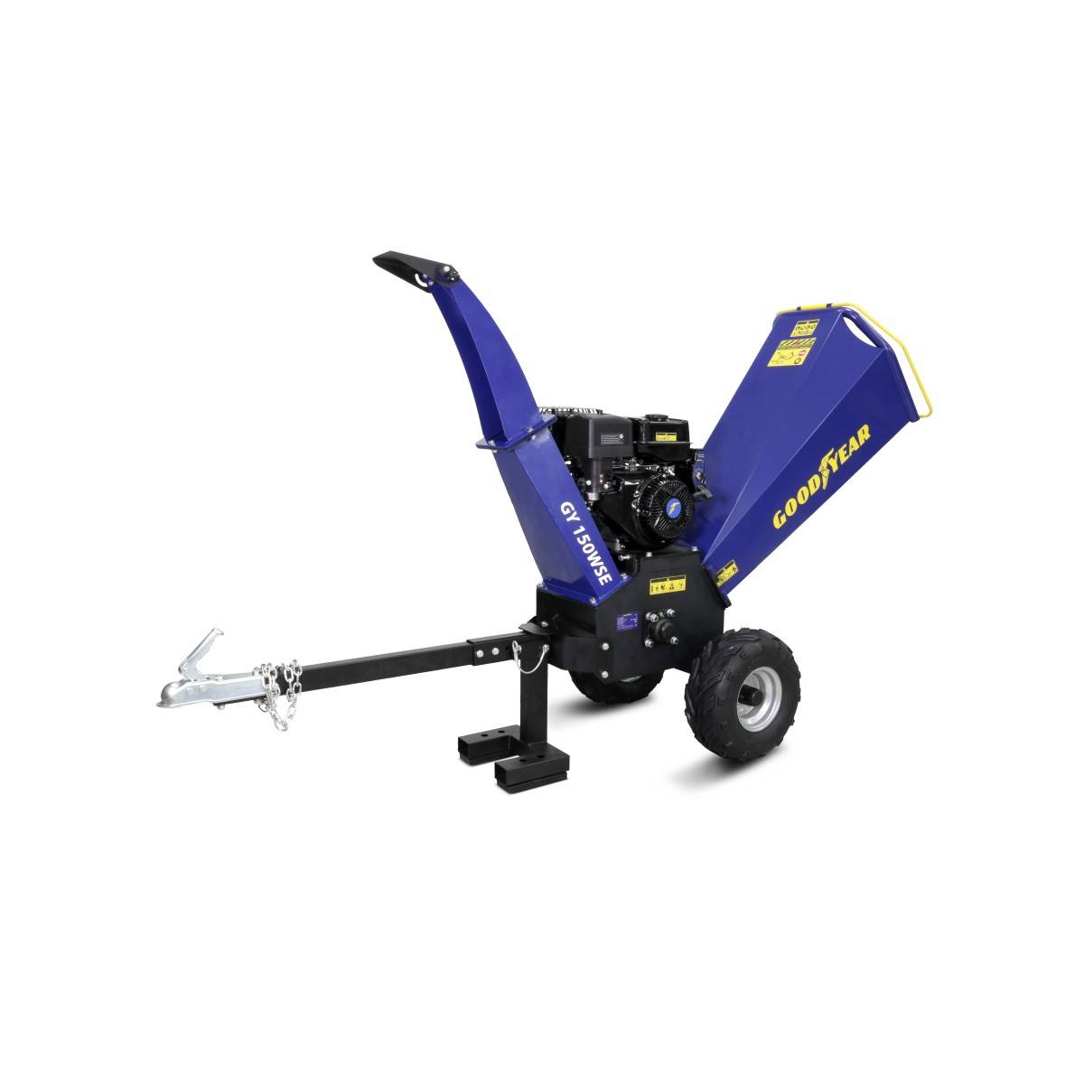Broyeur de végétaux thermique 15CV Branches Ø5 à 12cm Max Démarrage électrique GOODYEAR - Imagen 6