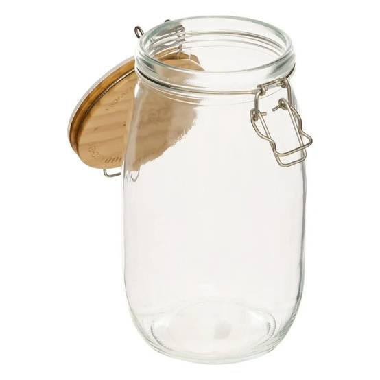 Bocal en Verre "Wording" 1,5L Transparent - Image 2