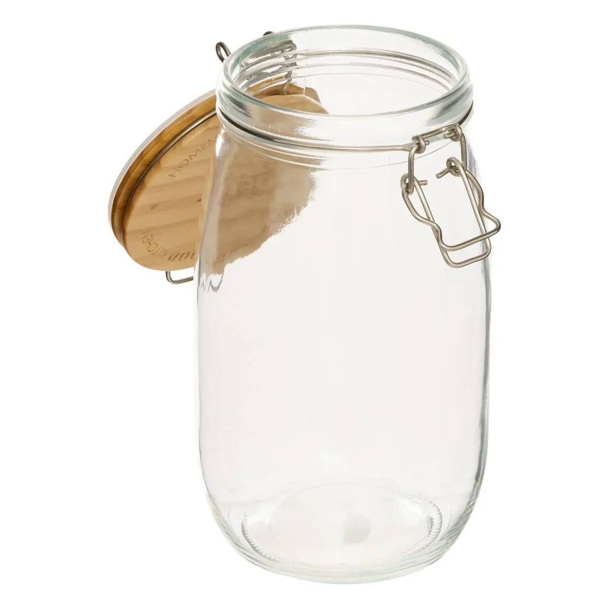 Bocal en Verre "Wording" 1,5L Transparent - Image 2