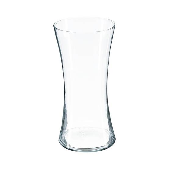 Vase Cintré en Verre "Laika" 30cm Transparent - Image 2