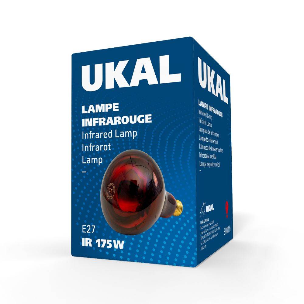 Ukal - Ampoule infrarouge 175 W rouge UKAL - Image 4