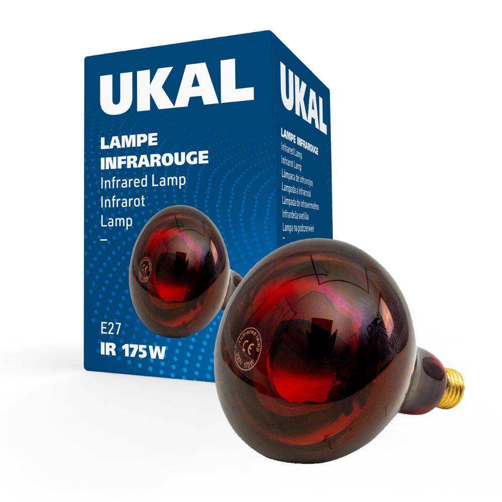 Ukal - Ampoule infrarouge 175 W rouge UKAL - Image 3