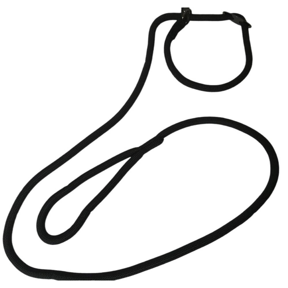 Laisse Aiden ø12 mm L170 cm anti traction, noir , pour chien - Imagen 3