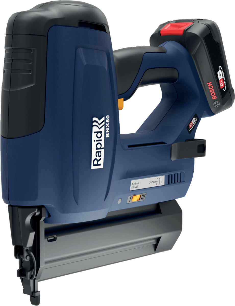 Cloueur de finition BNX50 sans fil - 18 V - pour agrafes 8/20-50 mm - Boite - Sans batterie - RAPID-ISABERG - 5001501 - Imagen 4