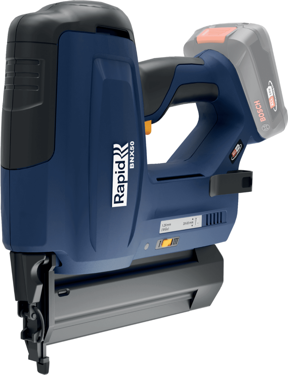 Cloueur de finition BNX50 sans fil - 18 V - pour agrafes 8/20-50 mm - Boite - Sans batterie - RAPID-ISABERG - 5001501 - Imagen 1