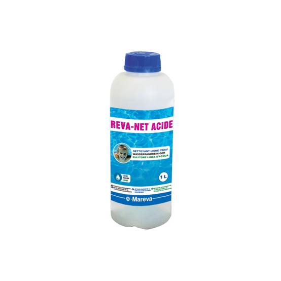 Nettoyant de ligne d'eau MAREVA Reva-net acide - 1 L - 150011