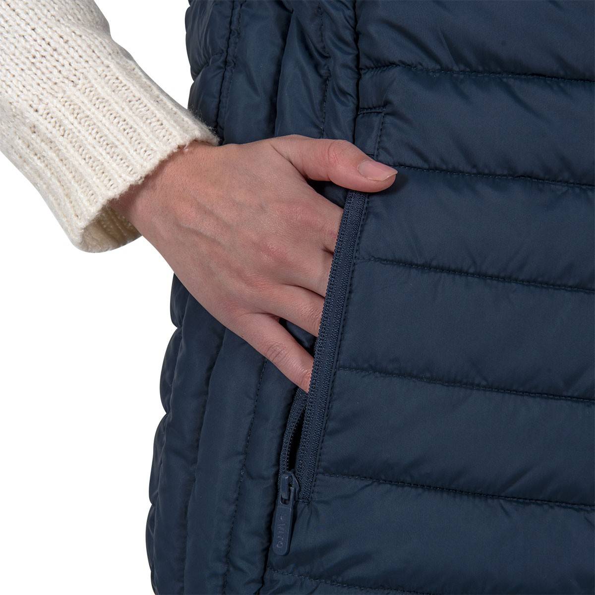 Vito - Gilet de travail sans manche Matelassé Bleu Taille M Veste Doudoune Thermique VITO LOKI - Imagen 5