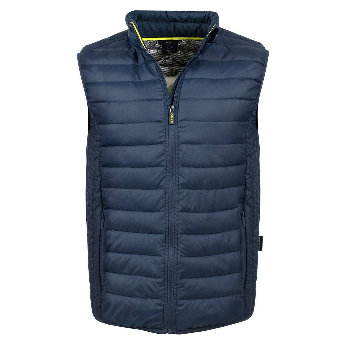 Vito - Gilet de travail sans manche Matelassé Bleu Taille M Veste Doudoune Thermique VITO LOKI - Imagen 1
