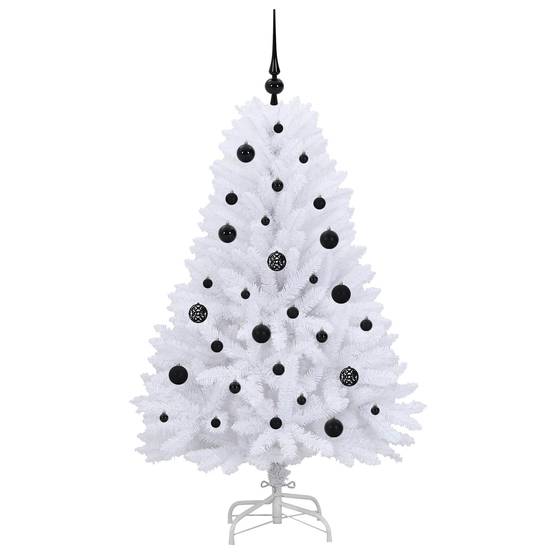 Vidaxl - Sapin de Noël Artificiel à Branches Articulées Blanc 150 cm vidaXL 3426586 - Image 5