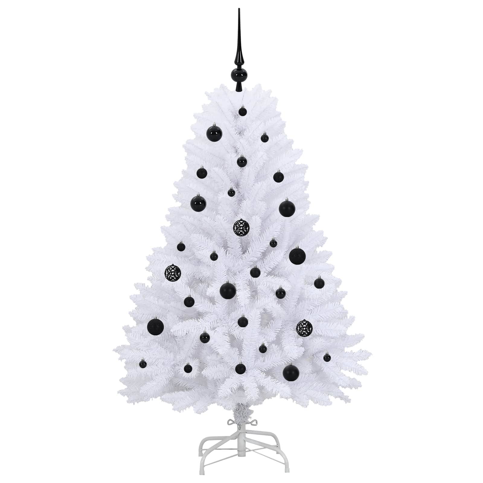 Vidaxl - Sapin de Noël Artificiel à Branches Articulées Blanc 150 cm vidaXL 3426586 - Image 5