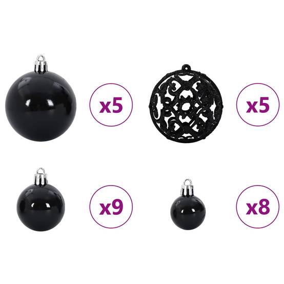 Vidaxl - Sapin de Noël Artificiel à Branches Articulées Blanc 150 cm vidaXL 3426586 - Image 9