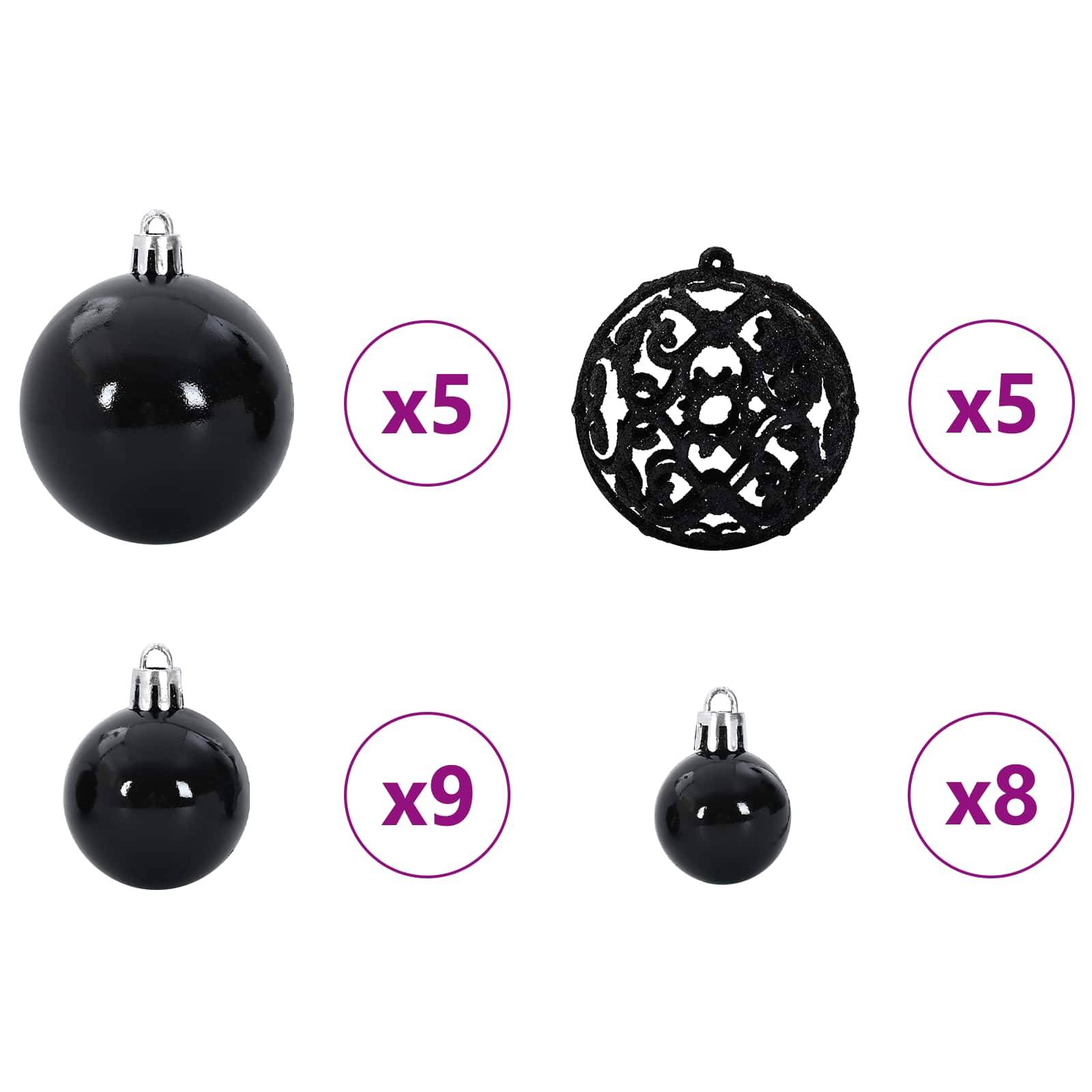 Vidaxl - Sapin de Noël Artificiel à Branches Articulées Blanc 150 cm vidaXL 3426586 - Image 9