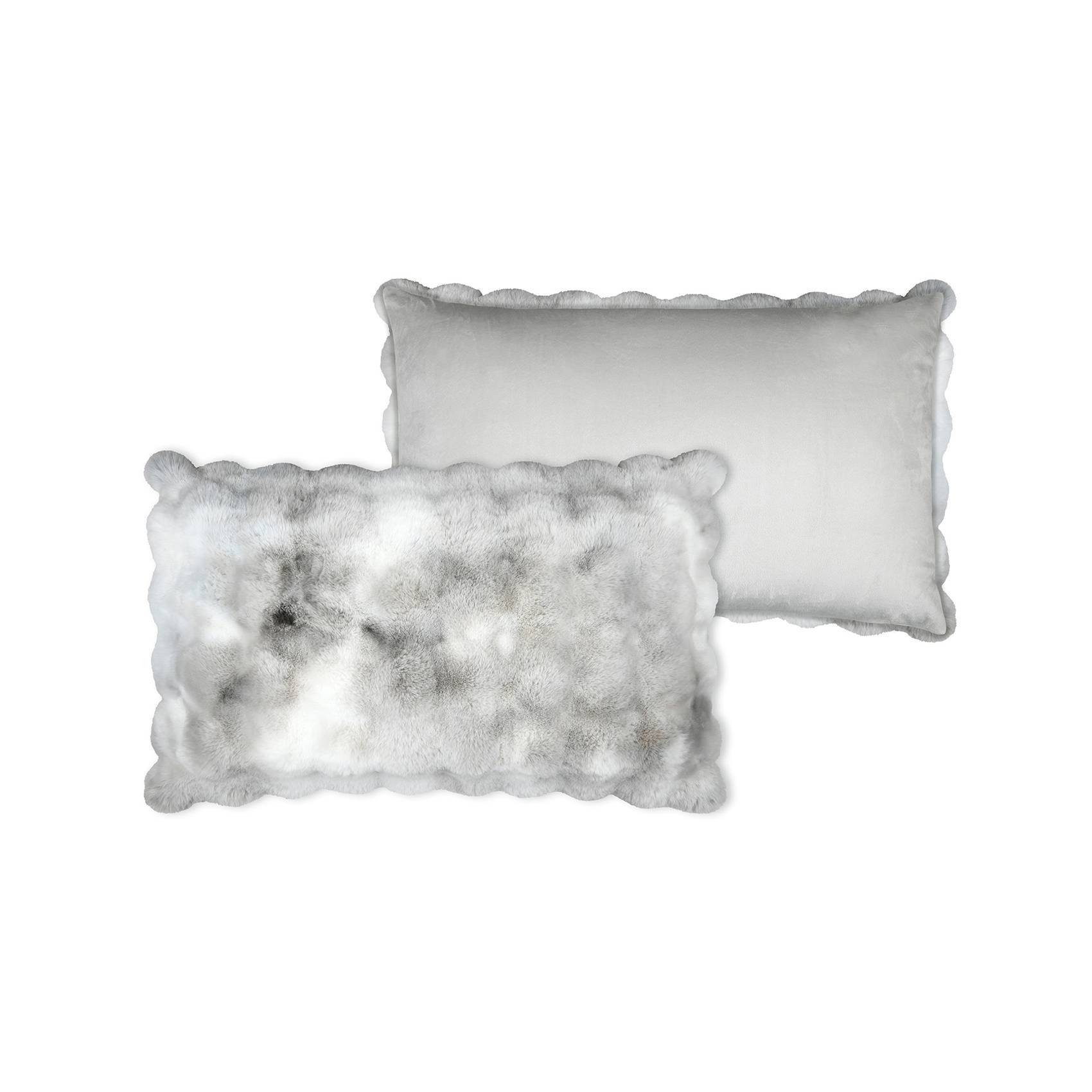 Lovely Casa - Coussin déhoussable imitation fourrure - LOVELY CASA - Image 3
