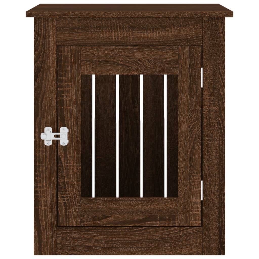 Niche plastique bois et acier marron 55 x 75 x 65 cm - Prolenta premium p365.0 - Image 7