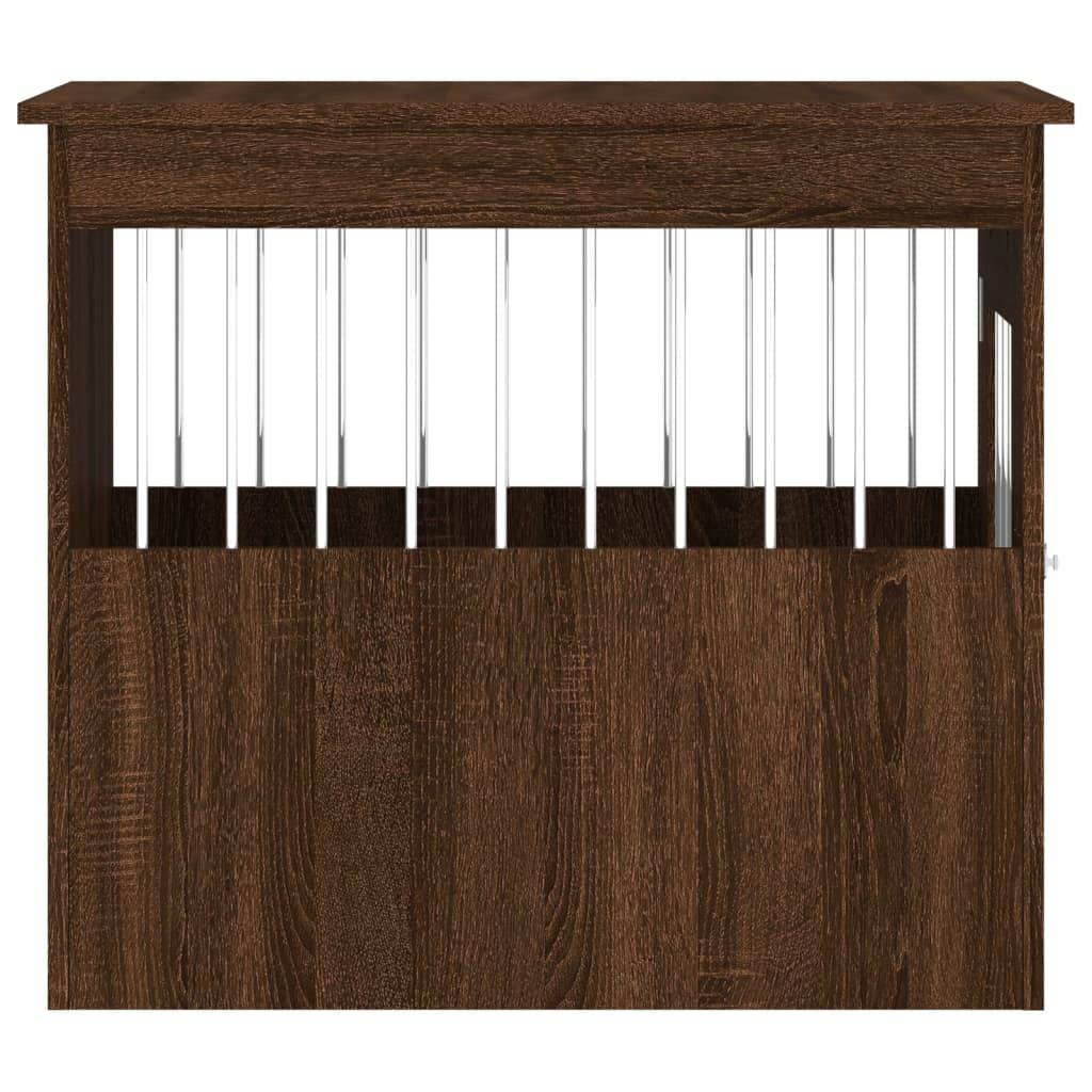 Niche plastique bois et acier marron  55 x 75 x 65 cm  - Prolenta premium p365.0 - Image 8