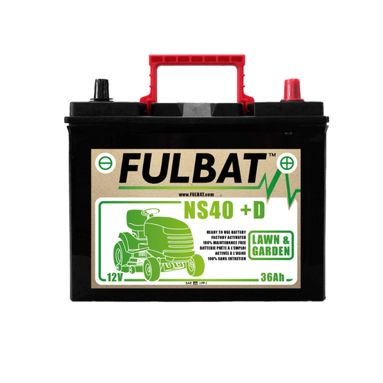 Sans Marque - BATTERIE NS40 (+D) Ca/Ca 12V 36 Ah 195-126-221 - / +