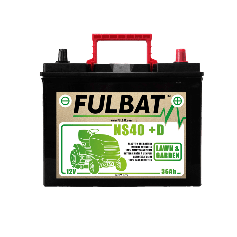 Sans Marque - BATTERIE NS40 (+D) Ca/Ca 12V 36 Ah 195-126-221 - / +