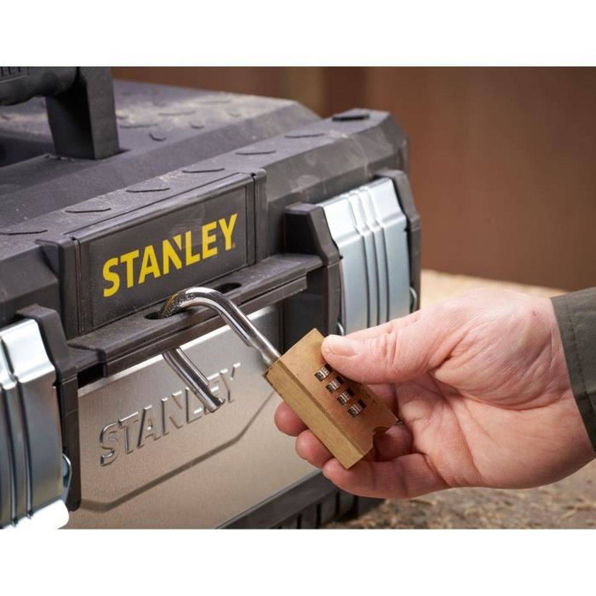 stanley - Stanley Boîte à Outils Galvanisée Bg Robuste, Bi-matière Et Galvanisée Pour Durer - Stanley - Image 9