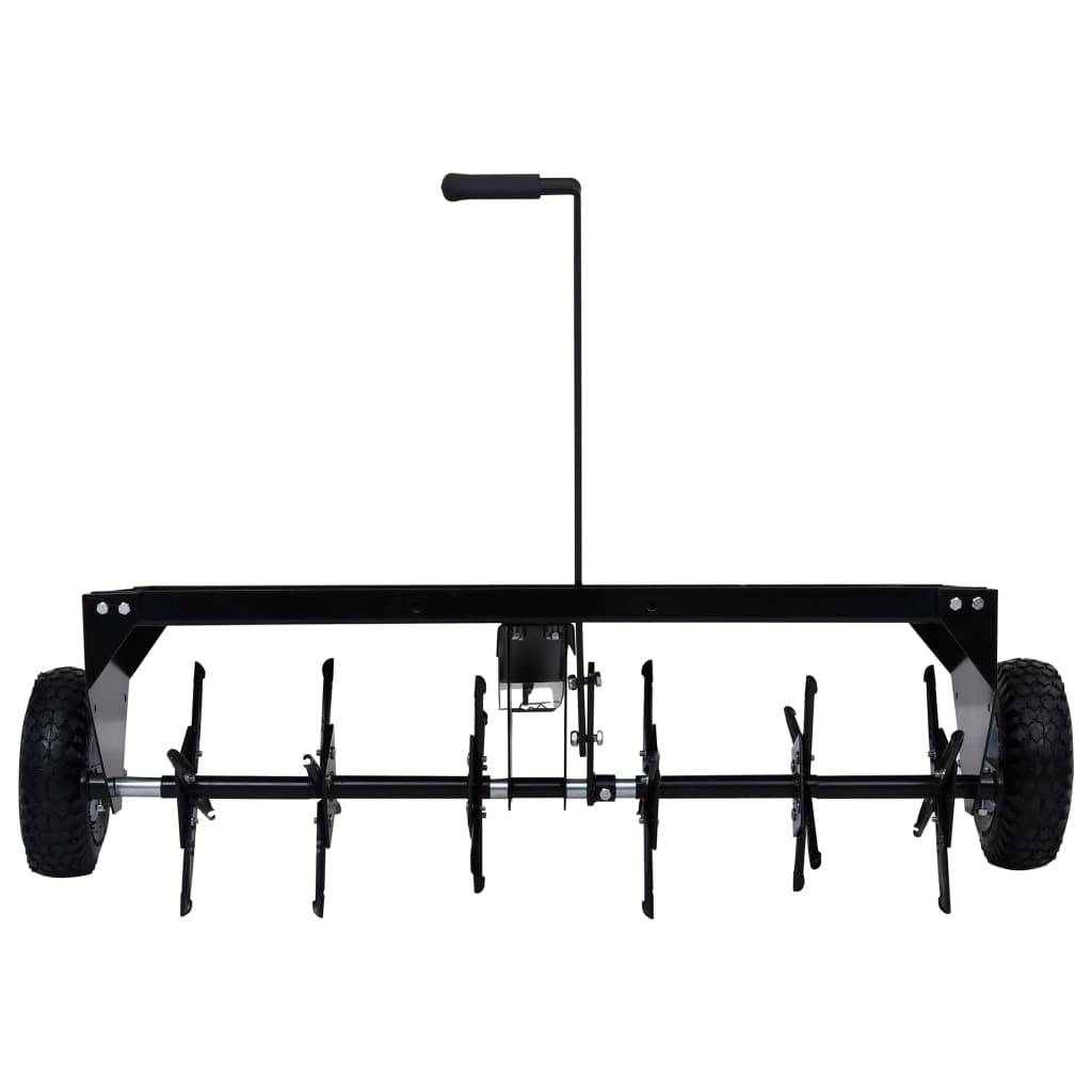 Vidaxl - Aérateur de pelouse pour tondeuse autoportée 102 cm vidaXL 147892 - Image 7