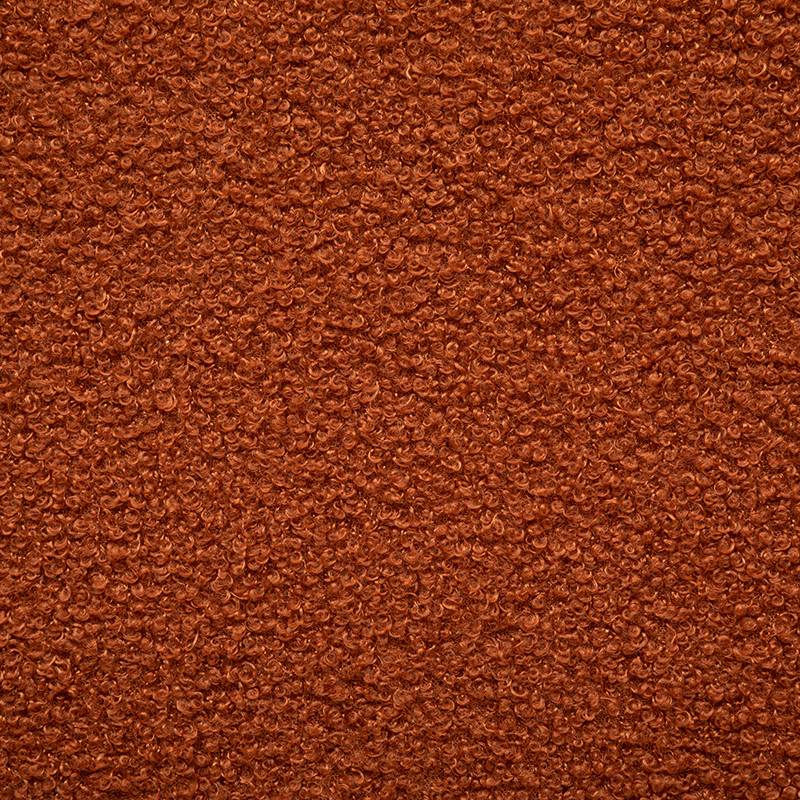 Pouf pliant hexa bouclette Jaiko ambre Atmosphera - Imagen 3