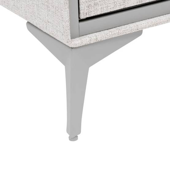 Commode 6 Tiroirs Paniers "Granite" 104cm Gris - Image 7