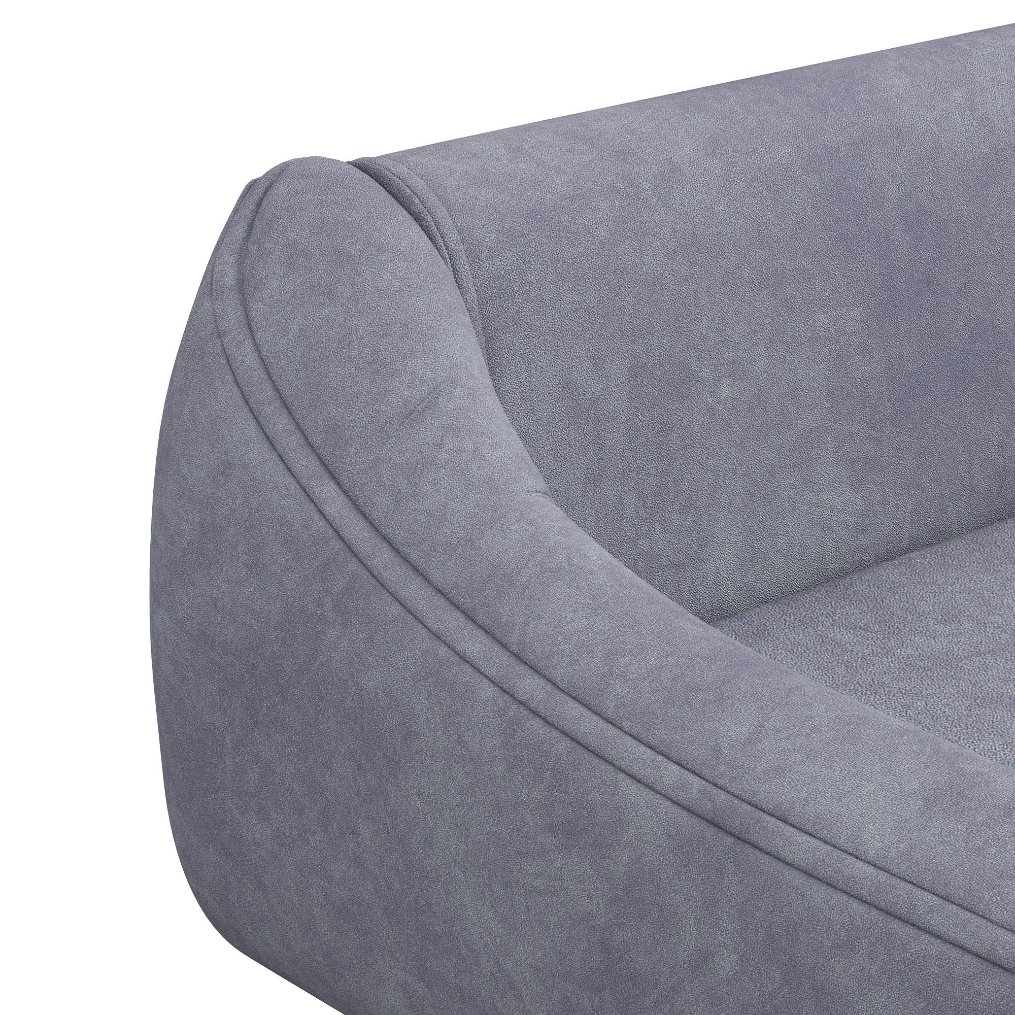 ComfortXL - Canapé pour chien bois de pin 102 x 58,5 x 42,5 cm gris pour intérieur coussin amovible doux et stable - Image 8
