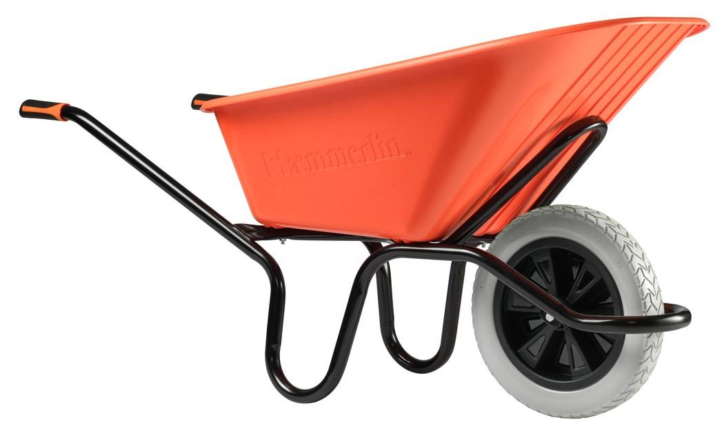 Haemmerlin - Brouette BATI PLUS 120 Reno Alpha Crusader - Roue increvable Haemmerlin - Imagen 1