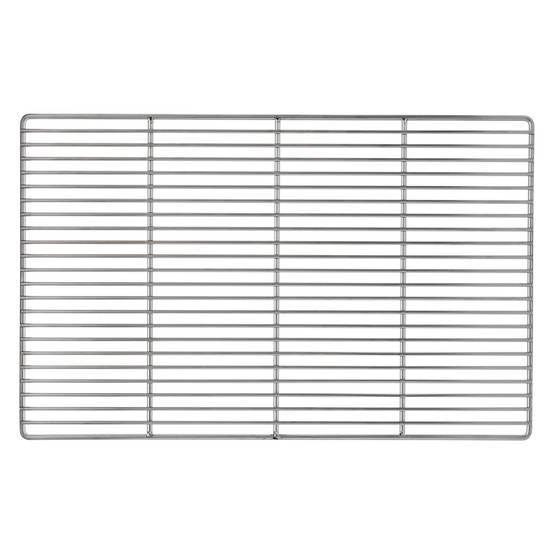 Grille barbecue inox rectangulaire 54x34 cm avec poignées amovibles robuste et antirouille adaptée aux cheminées barbecues, foyers et braseros BBQ - Image 3