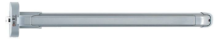 Iseo - Serrure anti panique Push barre IDEA 1 point pêne latéral argent - ISEO - 942108477TA - Imagen 1
