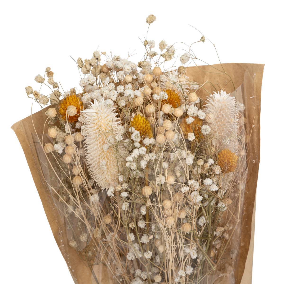 Atmosphera - Bouquet fleurs séchées "Chardon" H48cm - Atmosphera Créateur d'intérieur - Image 3