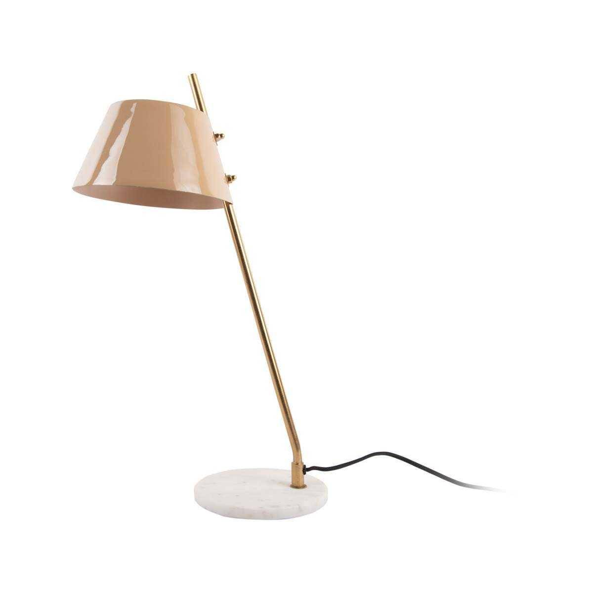 Leitmotiv - Lampe à poser en métal et marbre Savvy - Imagen 1