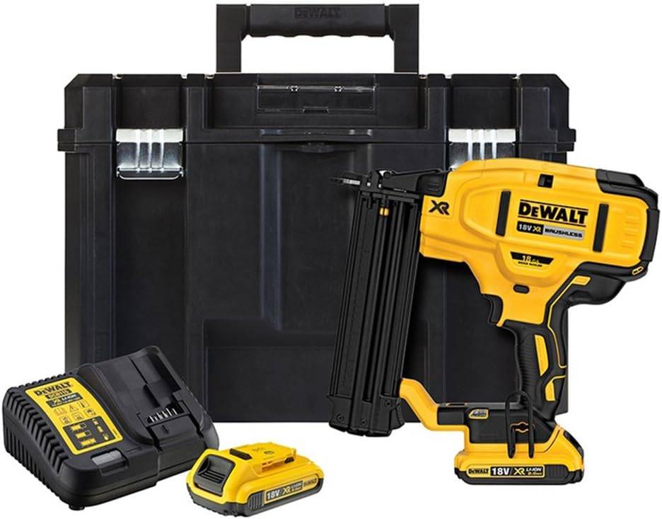 Cloueur de finition 18V - DEWALT - 2 batteries 18V 2.0Ah + chargeur + coffret - DCN680D2 - Image 1