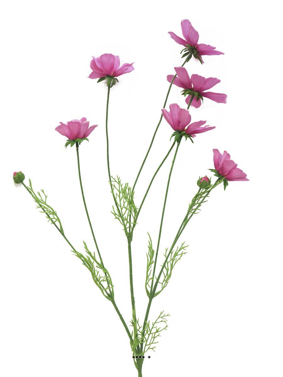 Artificielles - Cosmos artificiel en tige, H 92 cm Rose soutenu - BEST - couleur: Rose soutenu - Imagen 2