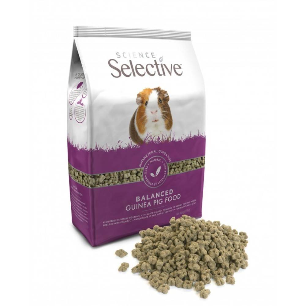Aliment complet cochon d'inde - Selective 3 kg (sceau) - Image 1