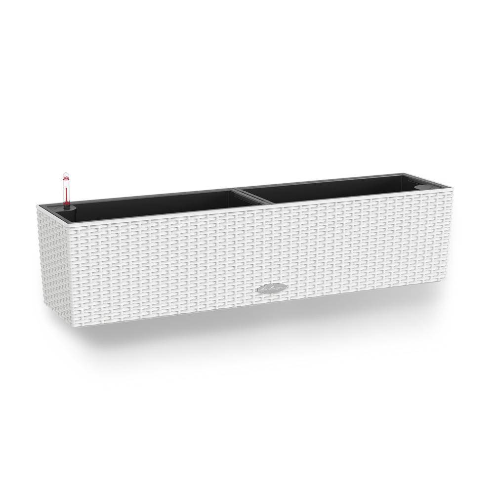 Lechuza - Pot Balconera Cottage 80 - kit complet, blanc - 80 cm Lechuza - Image 1
