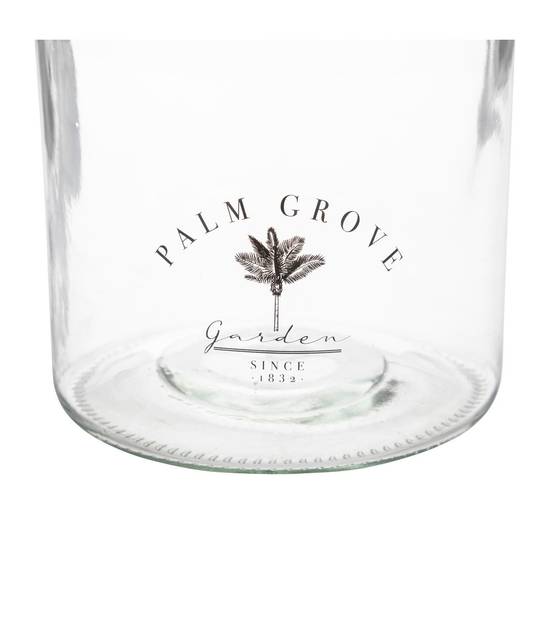 Vase Bocal en Verre transparent et Jute H 25 cm - Image 4
