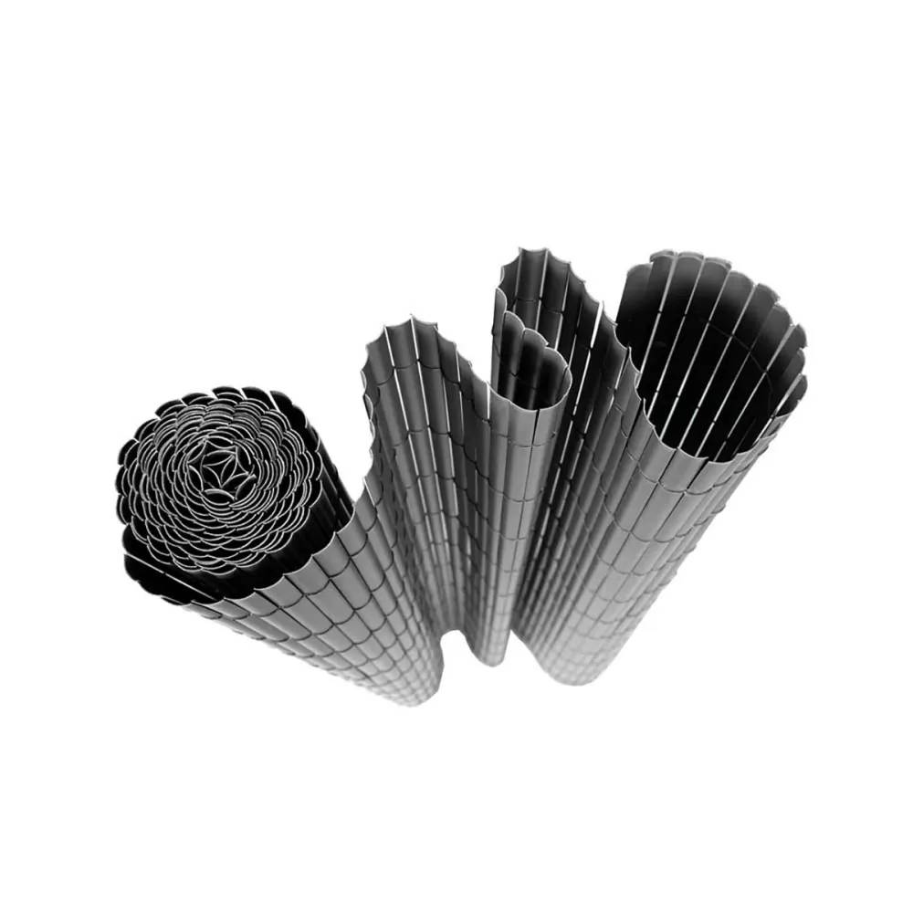 Canisse PVC simple face grise 1,5 × 3 m avec kit de fixation - Image 5