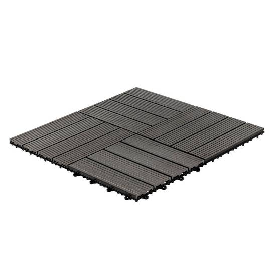 Carreaux clic WPC HOME DELUXE BAVARO - anthracite - Image 6