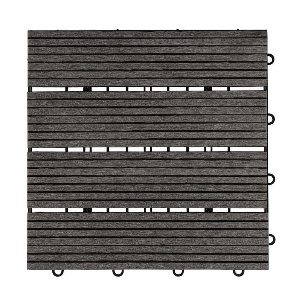 Carreaux clic WPC HOME DELUXE BAVARO - anthracite - Image 1