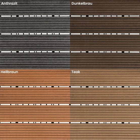 Carreaux clic WPC HOME DELUXE BAVARO - anthracite - Image 8
