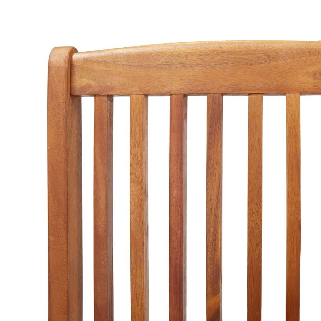 Vidaxl - Ensemble à manger de jardin 5 pcs Bois d'acacia solide vidaXL 3152901 - Image 9