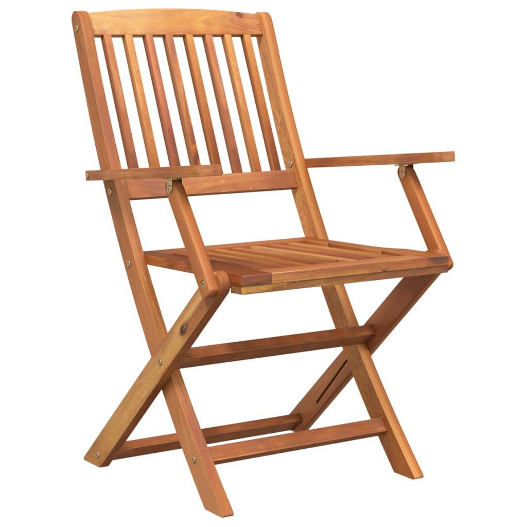Vidaxl - Ensemble à manger de jardin 5 pcs Bois d'acacia solide vidaXL 3152901 - Image 6