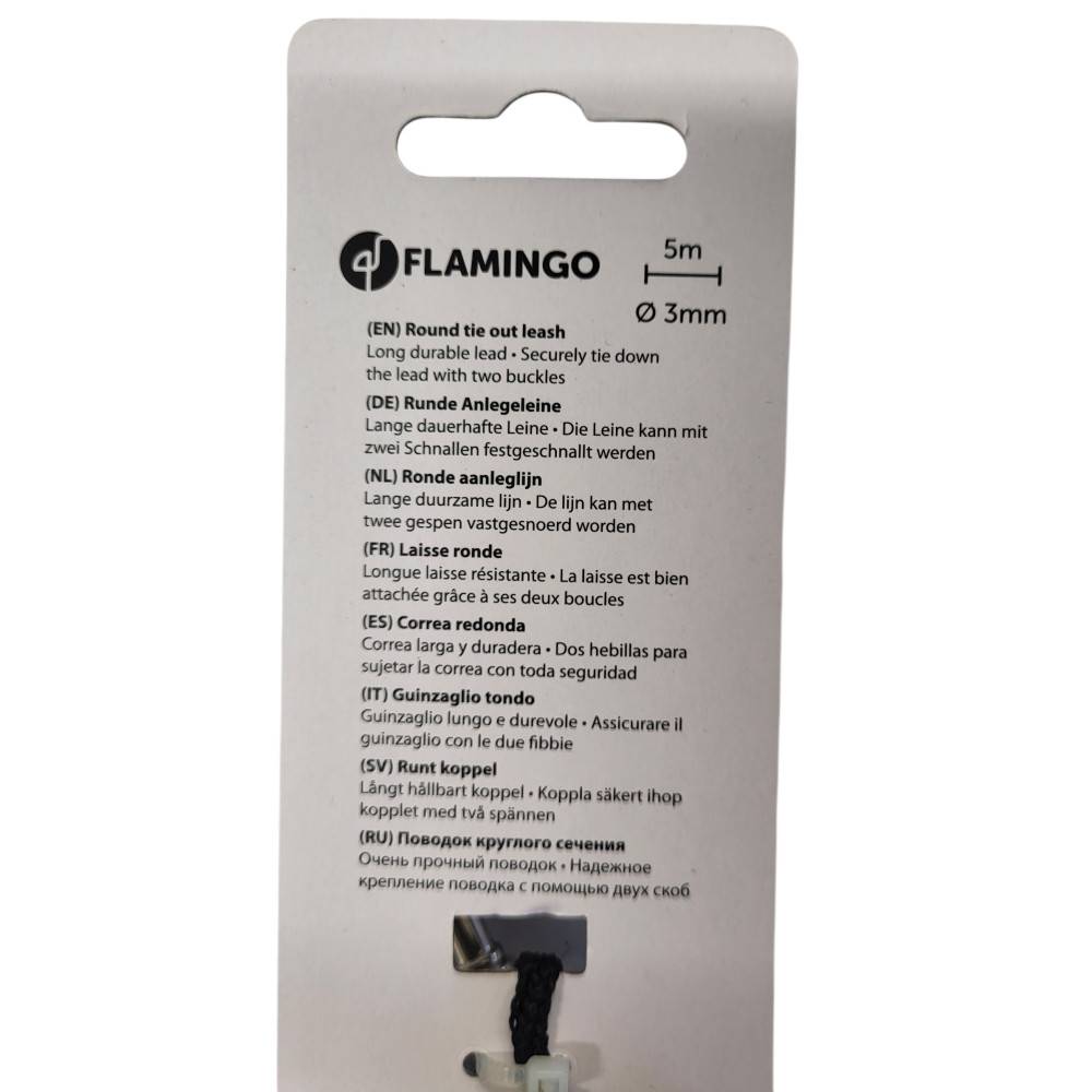 Laisse cordon d'attache  ø 3 mm  x 5 mètres pour chat - Imagen 6