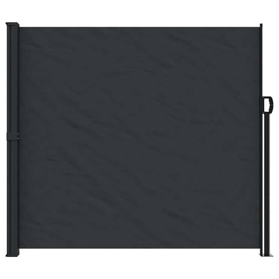 Auvent latéral polyester noir 500 x 180 cm - PANGIVO - Image 3