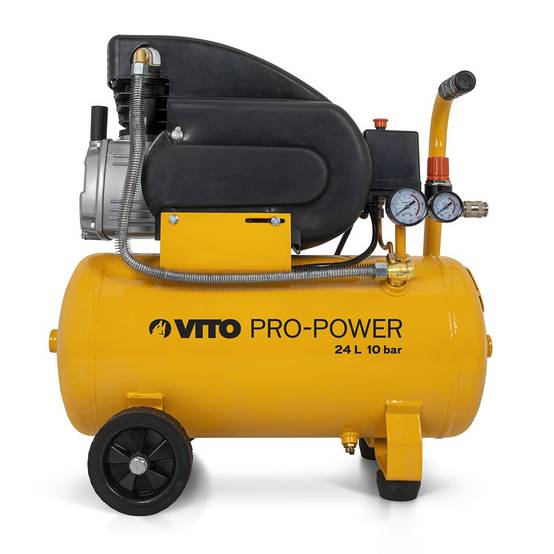 Compresseur d'air Silencieux 24 Litres 10 bar 2,5CV 145 PSI 2.5 CV VITO - Imagen 1