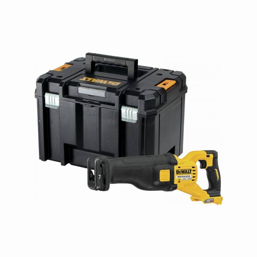 Scie sabre 2.0 XR FLEXVOLT 54V Li-Ion Brushless DEWALT - sans batterie ni chargeur - coffret TSTAK - DCS389NT-XJ - Image 1
